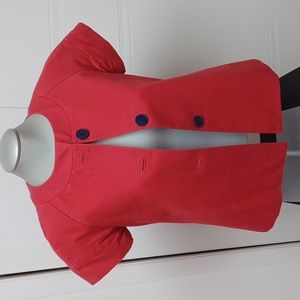 Tommy Hilfiger Red blazer Size 4